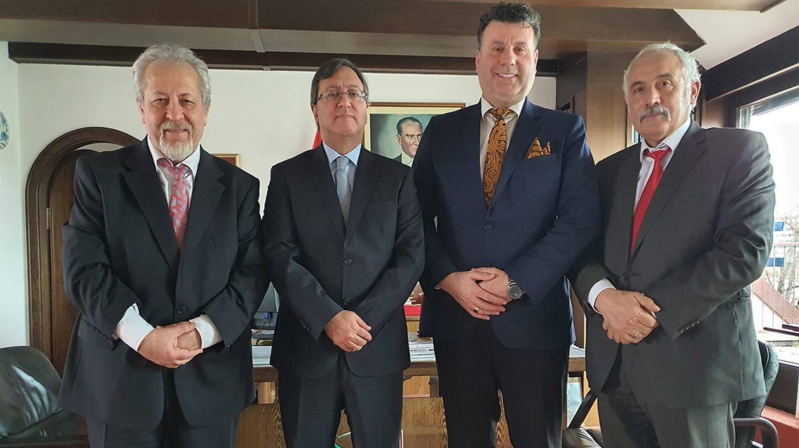TAAID Heyetinden Başkonsolos Serdar Deniz’e Ziyaret